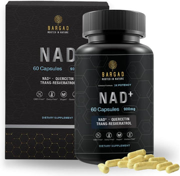 NAD+ Supplement – Advanced Cellular Energy & Anti-Aging Support, Boosts Mitochondrial Health, Mental Clarity & Vitality, High-Potency Formula for Longevity & Wellness (60 Capsules)