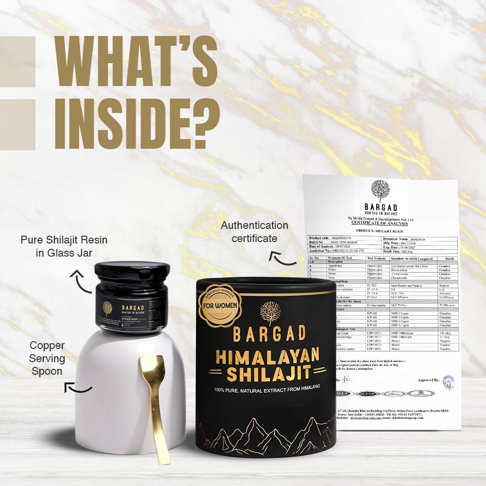 Himalayan Shilajit Resin for Women