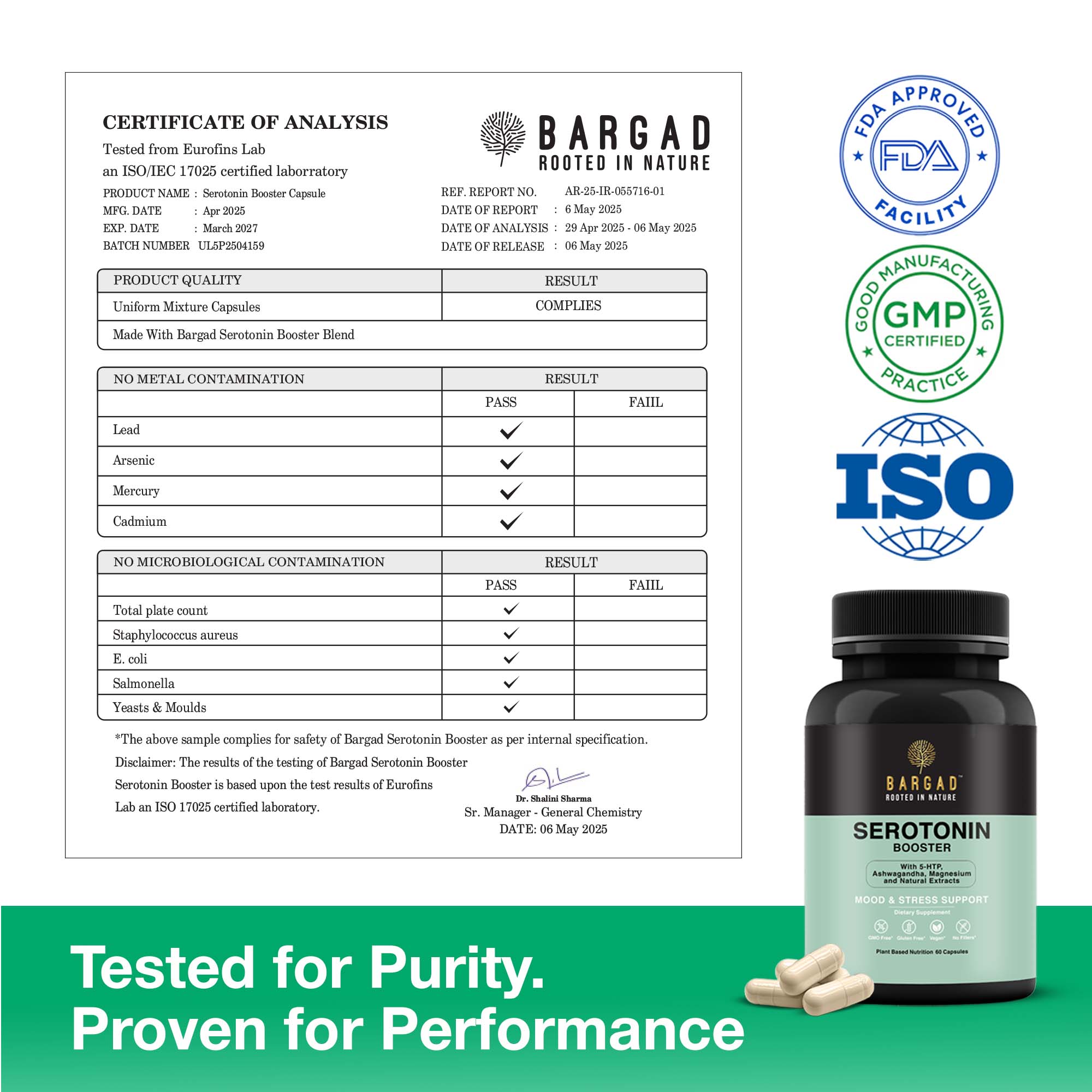 Serotonin Capsule Classic 60count