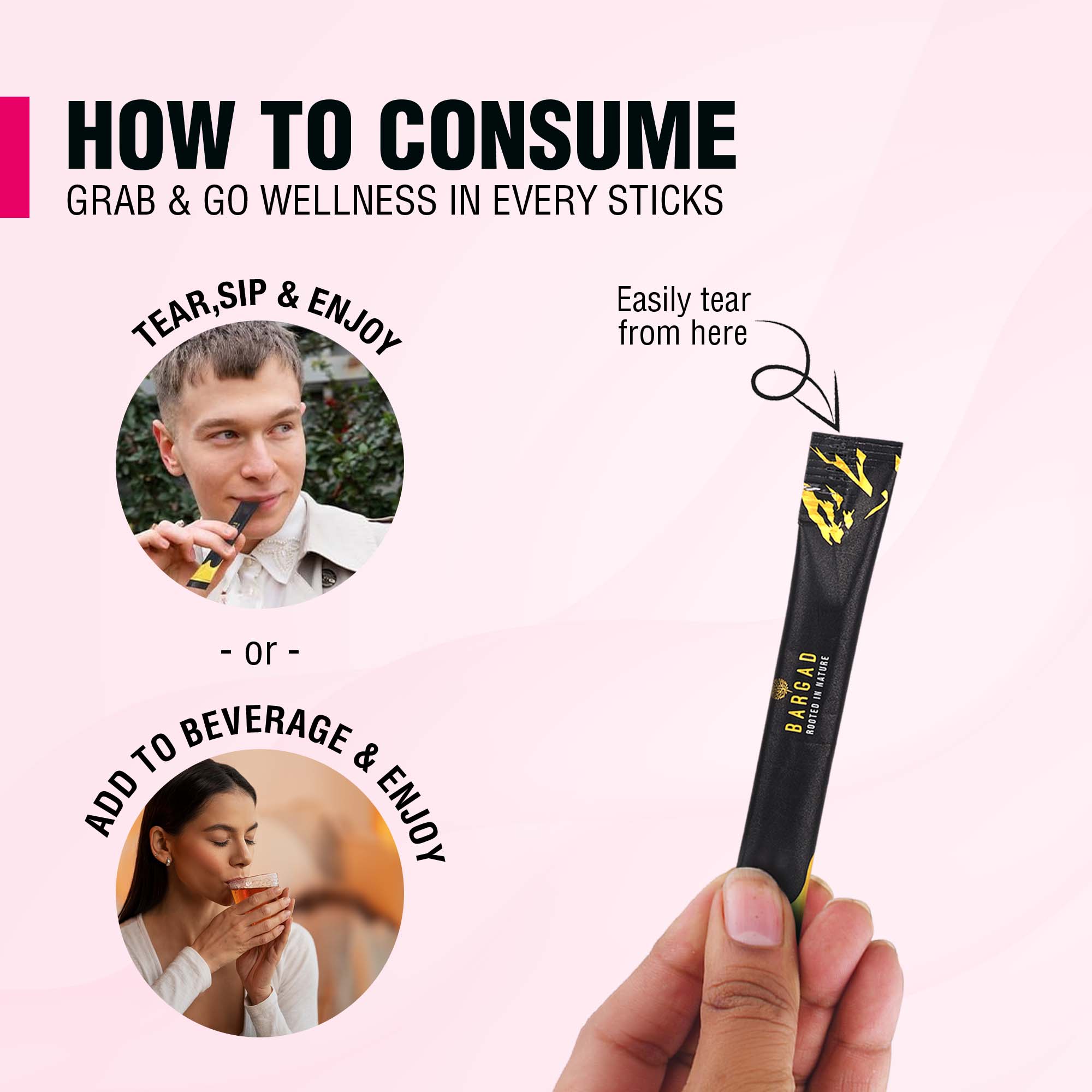 Shilajit Honeystick Strawberry 7 Stick