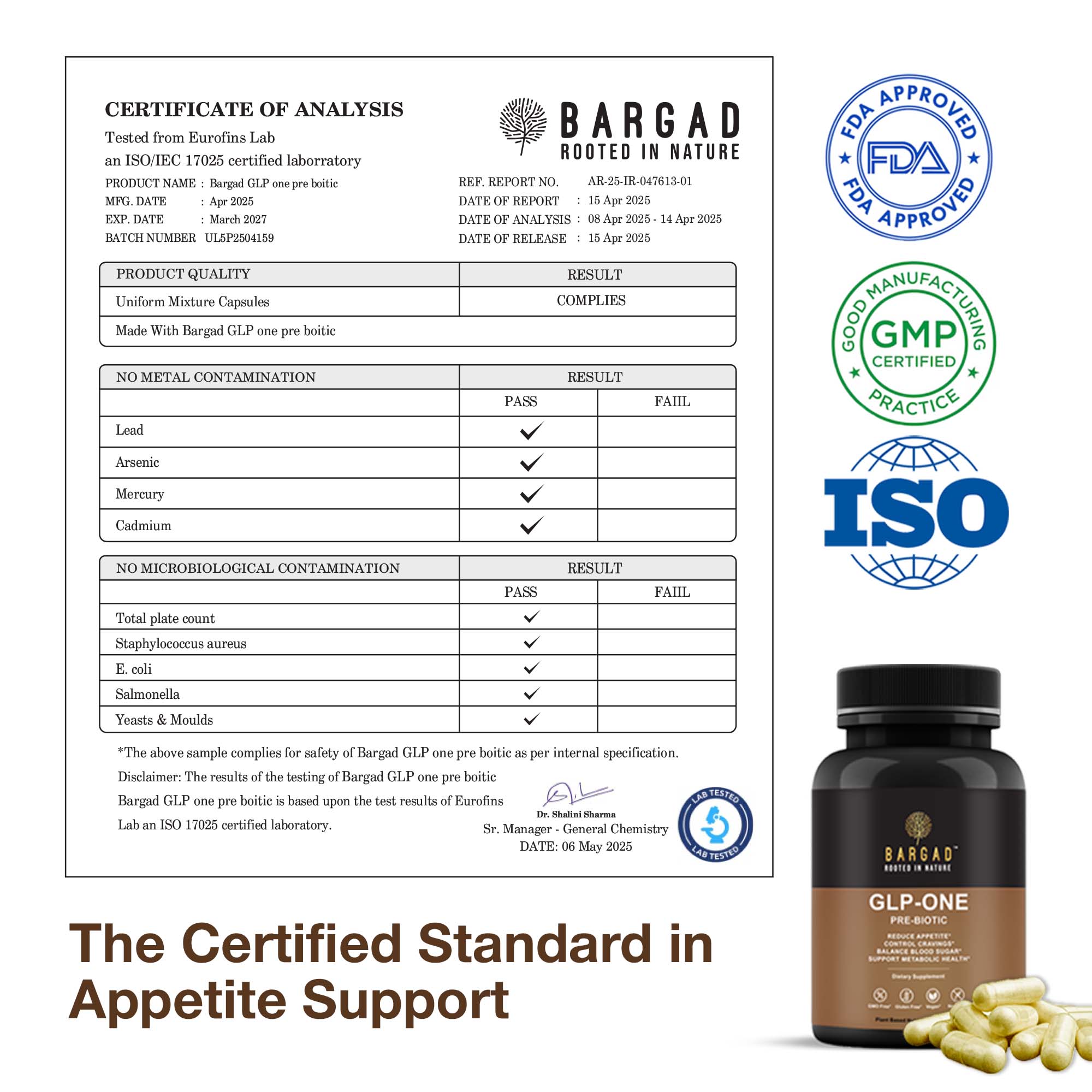 Bargad GLP-1 Capsule Classic 60count