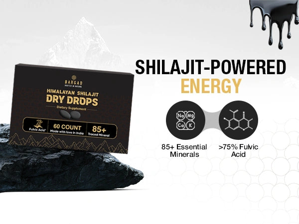 Pure Himalayan Shilajit Dry Drops 400MG