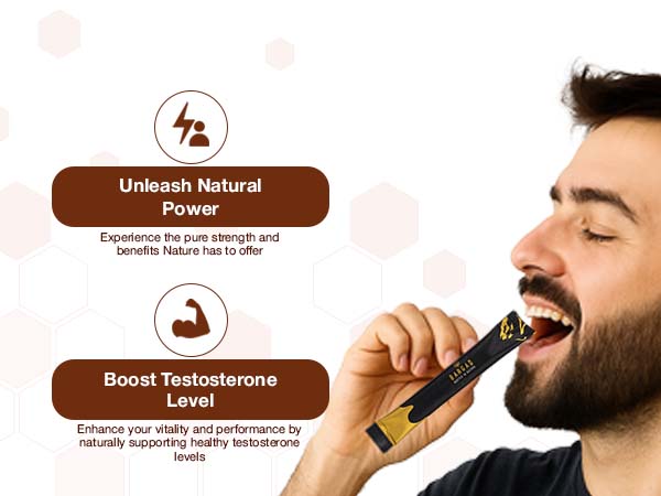 Pure Himalayan Shilajit Sticks with Organic Honey & Caramel (7 Count)