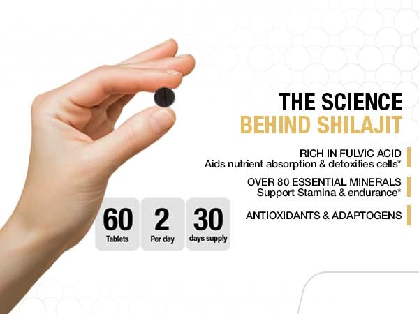 Pure Himalayan Shilajit Dry Drops 400MG