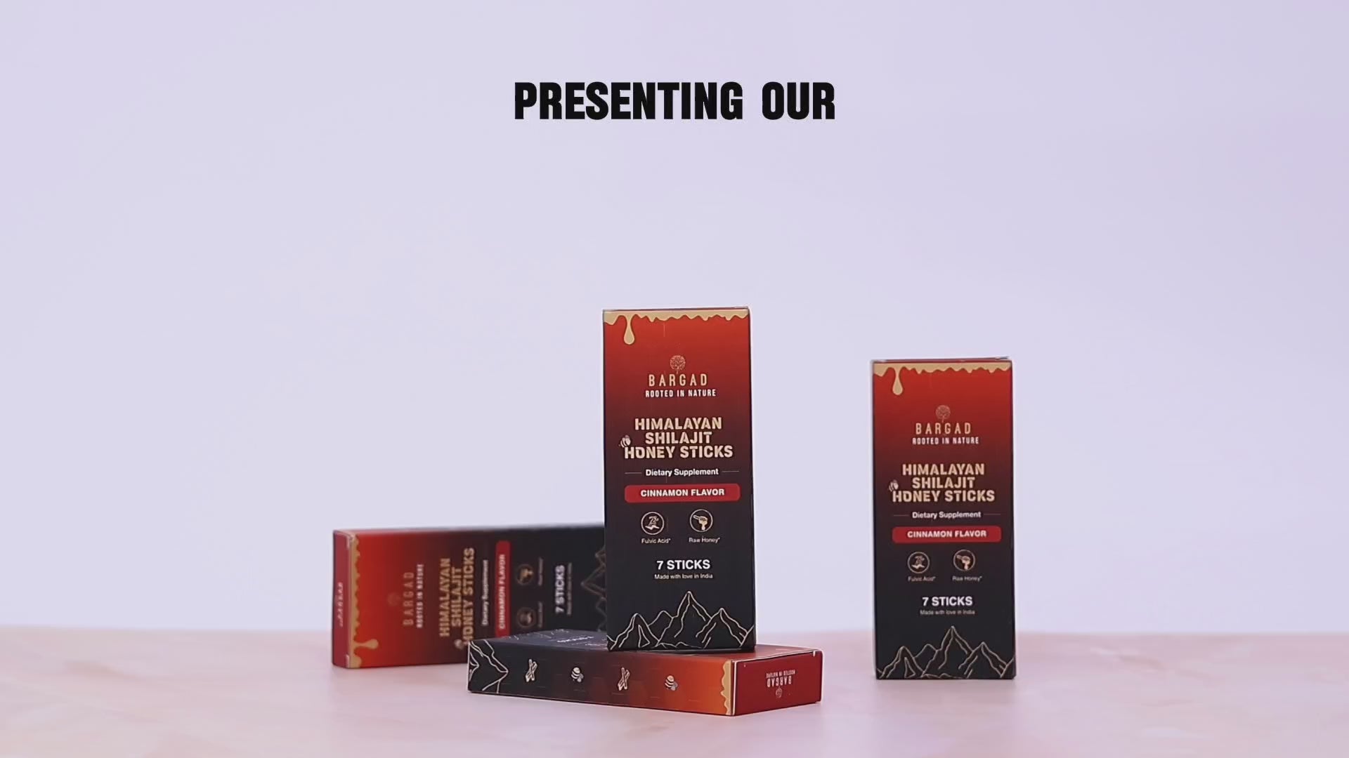 Pure Himalayan Shilajit Sticks with Organic Honey & Cinnamon (7 Count)