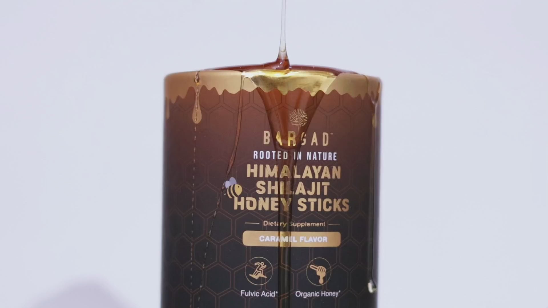 Pure Himalayan Shilajit Sticks with Organic Honey & Caramel (30 Count)